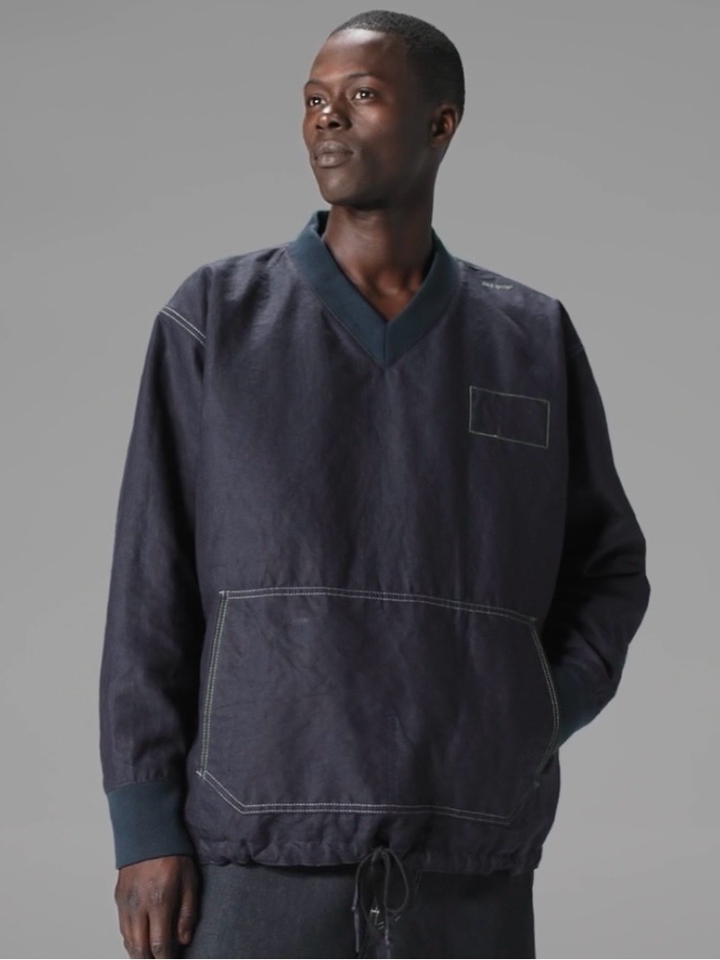 G Star Originals Gsrr Reversible Unisex Tracktop, Raw Denim Size Medium $890 Nwt